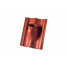BRAMAC nástavec turbokotle DuroVent 128mm červený