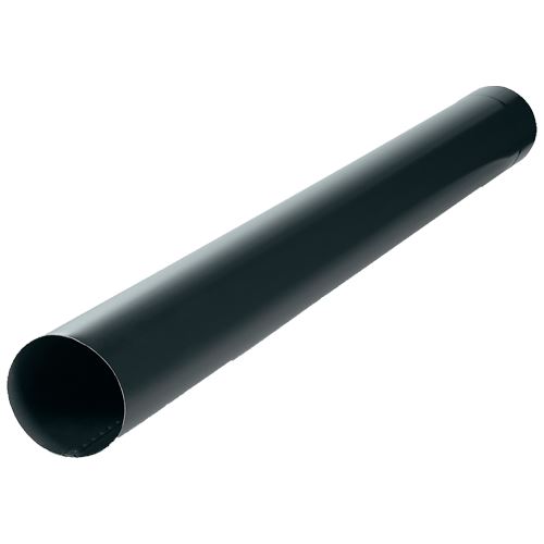 ZENIT svodová roura Ø10cm 1m pozink lak RAL8017 čokoládově hnědá