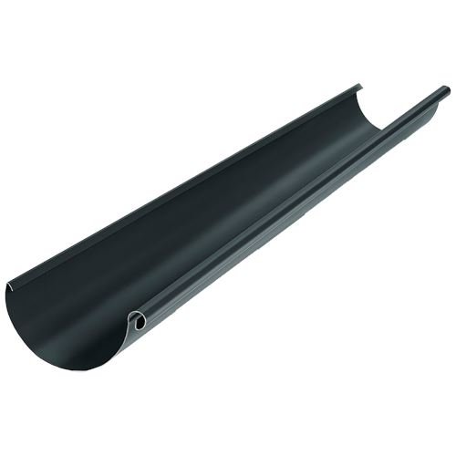 ZENIT žlab 33cm 6m pozink lak RAL9005 černá