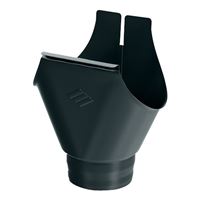 ZENIT kotlík žlabový 25/8cm pozink lak RAL8004 cihlová