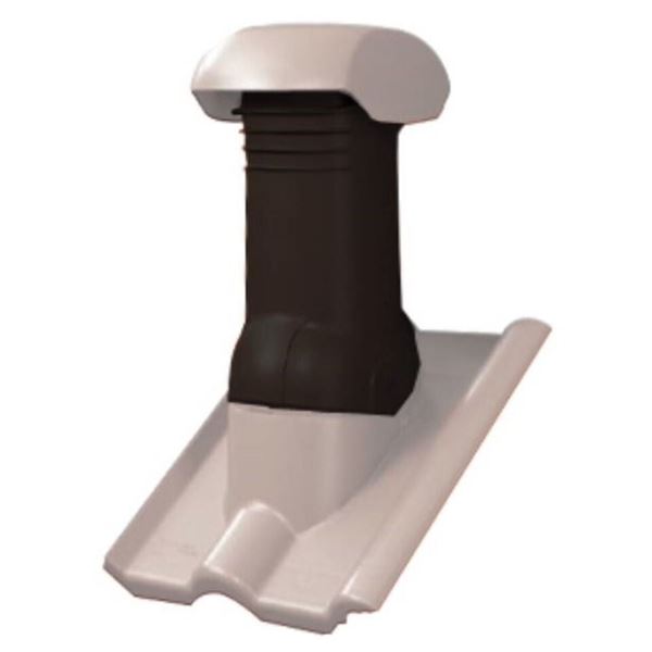 BRAMAC nástavec tašky odvětrání kanalizace DuroVent černý