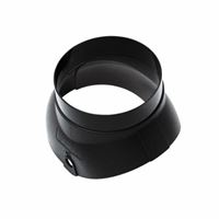 BRAMAC odkouření turbokotle DuroVent 116mm černá (granit metalic)