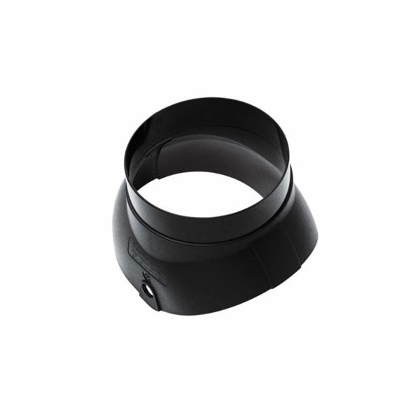 BRAMAC nástavec odkouření turbokotle DuroVent 128mm černá