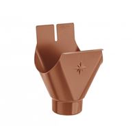 KJG kotlík žlabový 33/10cm pozink lak RAL8004 měděno hnědá
