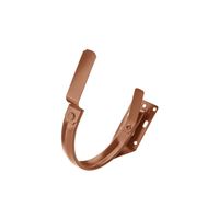 KJG hák žlabový čelní do krokve 33cm pozink lak RAL8004 měděno hnědá