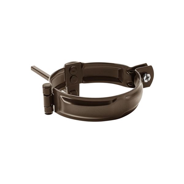 KJG svodová objímka Ø8cm s trnem 15cm pozink lak RAL8028 Testa di Moro