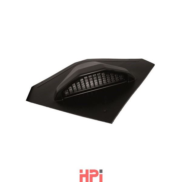 HPI větrací hlavice T5 celoplastová kosá Bettern.+šind.černá