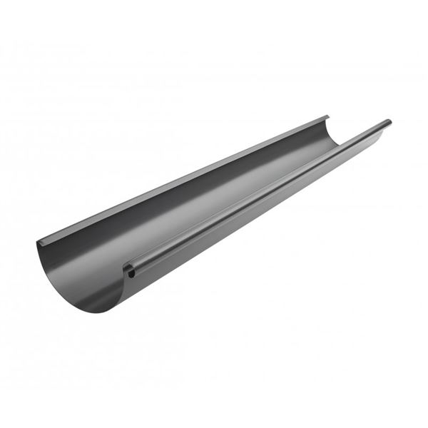 KJG žlab 25cm 2m pozink lak RAL7016 antracit
