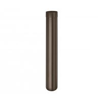 KJG svodová roura Ø8cm 1m pozink lak RAL8028 Testa di Moro