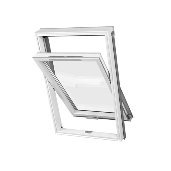 DAKEA střešní okno plastové BETTER ENERGY-PVC KPV M8A B1500 78x140cm trojsklo