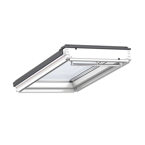 VELUX střešní okno plastové kyvné, horní ovládání GBL MK06 2015 78x118cm 