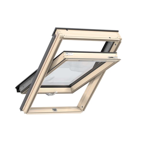 VELUX střešní okno dřevěné kyvné GLL MK04 1061B 78x98cm