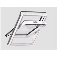 VELUX střešní okno plastové kyvné, horní ovládání GLU FK08 0061Z 66x140cm trojsklo