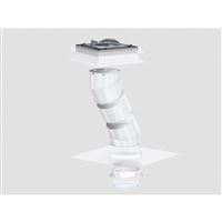 VELUX TCR 014 světlovod do ploché střechy pevný tubus 35cm