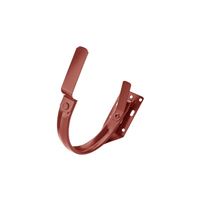 KJG hák žlabový čelní do krokve 25cm pozink lak RAL3009 ocelově červená