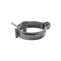 KJG svodová objímka Ø8cm s trnem 15cm pozink lak RAL7016 antracit