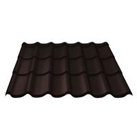 RUUKKI Monterrey š.1100mm PE R30 tmavě hnědá RR32