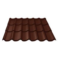 RUUKKI Monterrey š.1100mm Purex R40 čokoládově hnědá RR887