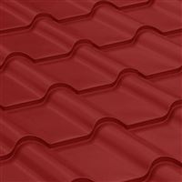 Satjam Grande Plus PE25 s fólií oxid.červená RAL3009