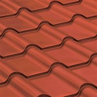 Satjam Grande Plus PE25 s fólií červená RAL3011