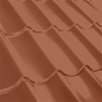 Satjam ROOF CLASSIC PE25 s fólií terakota RAL8004