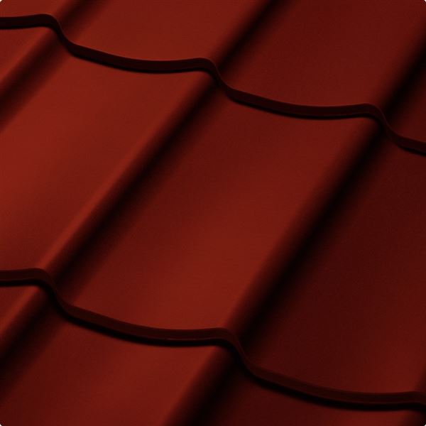 Satjam Trend Wave střešní krytina 1150x350 PE25 hnědá RAL8017