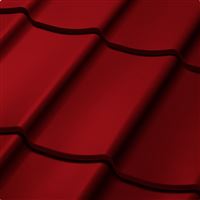 Satjam Trend Wave Long střešní krytina 1150x400 PE25 červená RAL3011