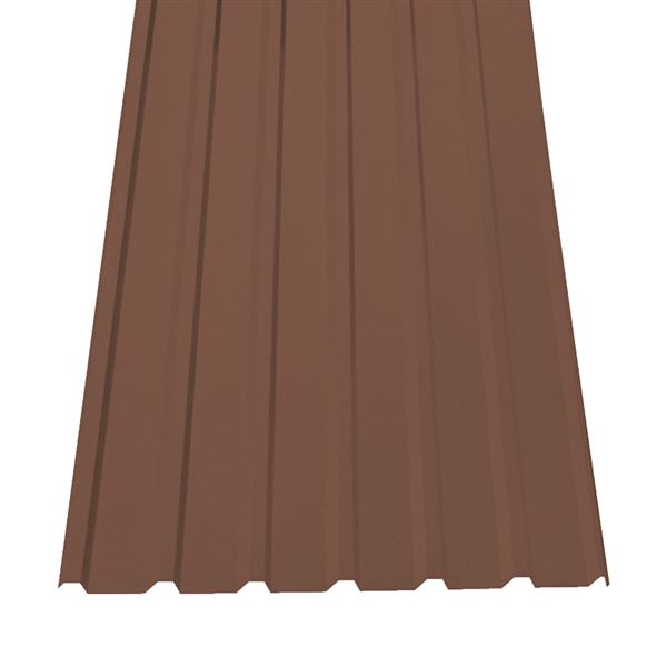 Satjam trapéz SAT18 NP Trend terakota RAL8004 PE25 tl. 0,5mm