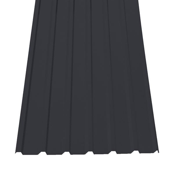 Satjam trapéz SAT18 NP Trend černá RAL9005 PE25 tl. 0,5mm