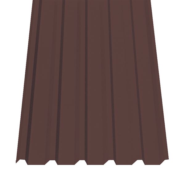 Satjam trapéz SAT 35 PE25 hnědý RAL8017