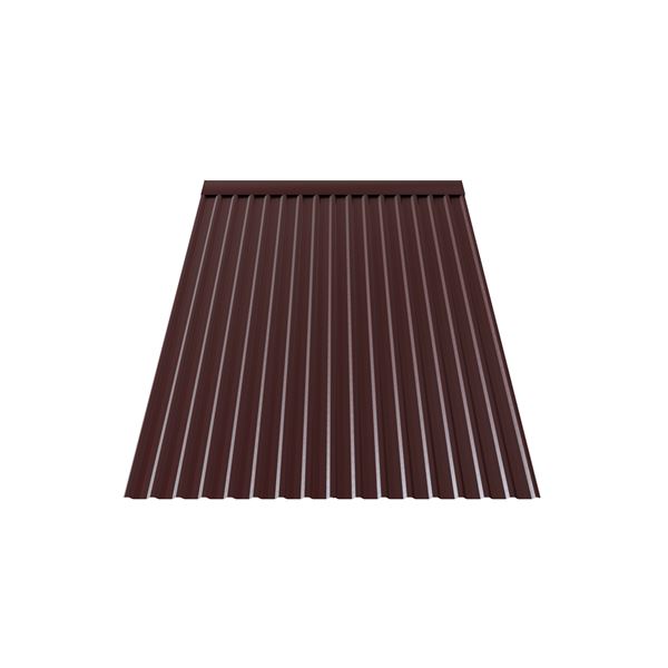 Comax trapéz ocel. zinek(FeZn) tl. 0,5mm červená RAL3009